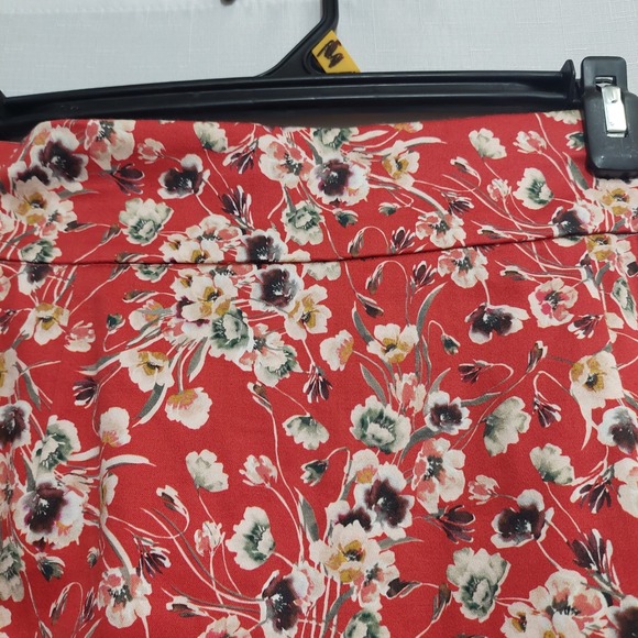 Antonio Melani Womens Size 2 Fitted Pencil Skirt Floral Lined Waistband Back Zip - Picture 4 of 11